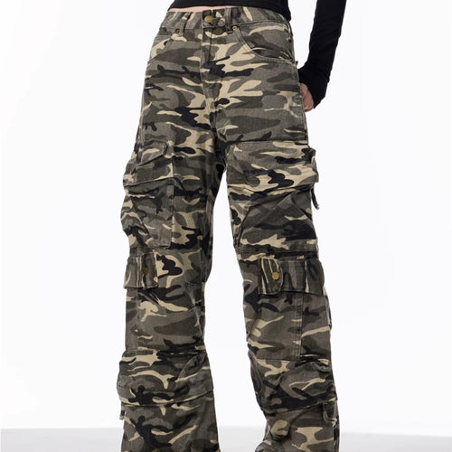 Camouflage Cargos & Coffee Variant Pants