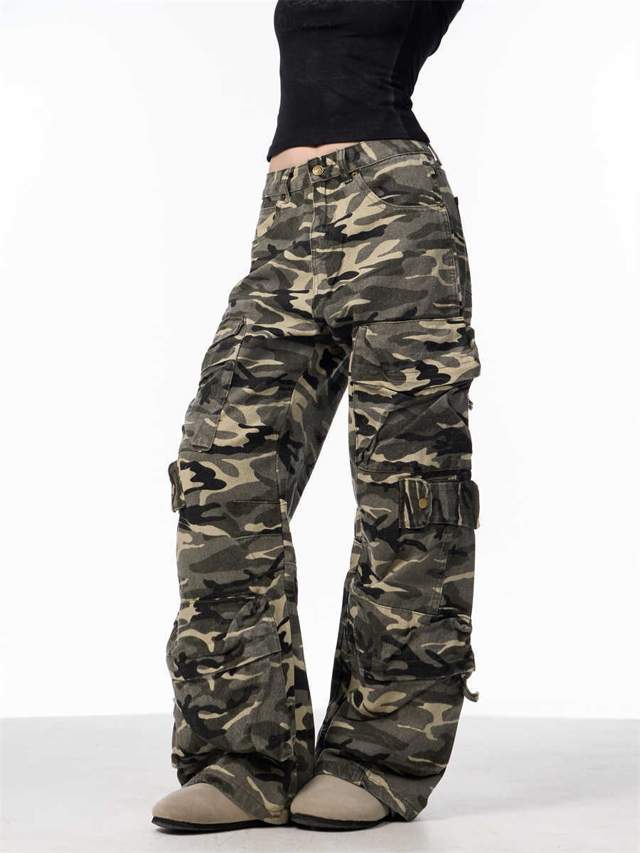 Camouflage Cargos & Coffee Variant Pants