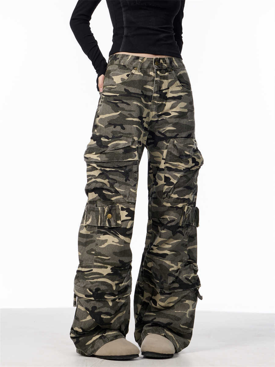 Camouflage Cargos & Coffee Variant Pants