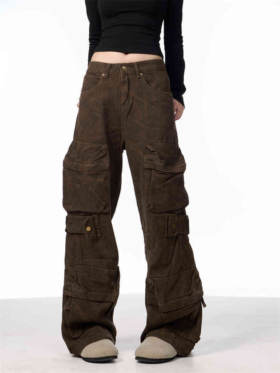 Camouflage Cargos & Coffee Variant Pants